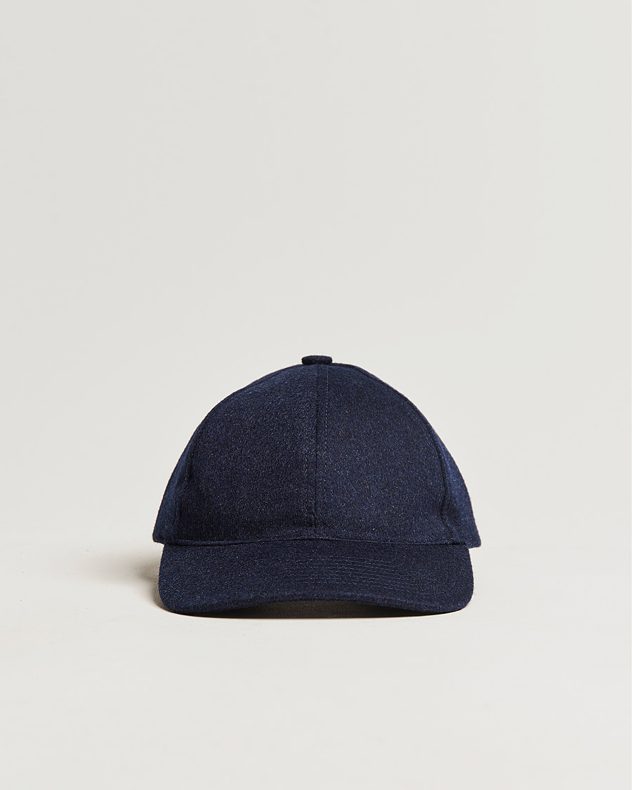 Men | Hats & Caps | Varsity Headwear | Cashmere Soft Front Baseball Cap Royal Blue