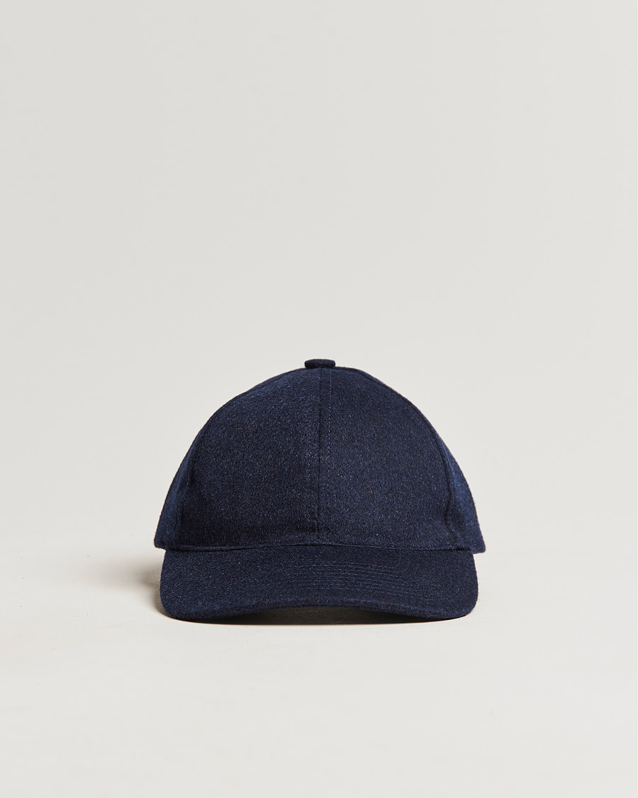 Men | Hats & Caps | Varsity Headwear | Cashmere Soft Front Baseball Cap Royal Blue