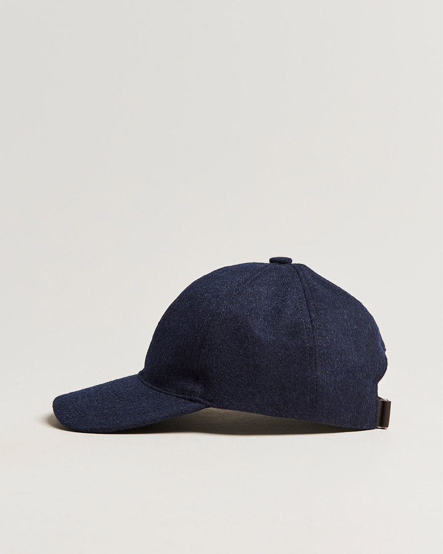 Men | Hats & Caps | Varsity Headwear | Cashmere Soft Front Baseball Cap Royal Blue