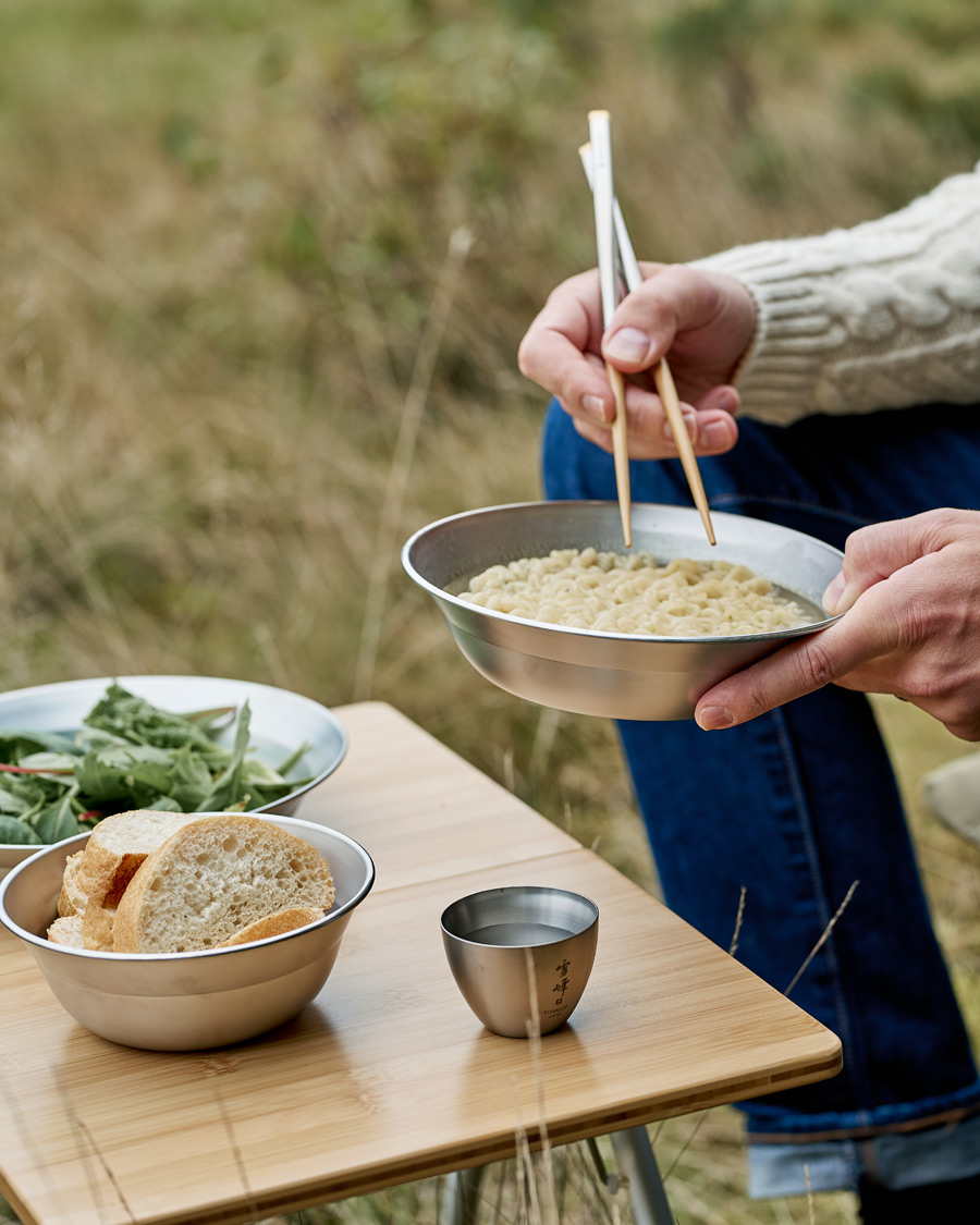 Men | Outdoor living | Snow Peak | Tableware Family Set Stainless Steel