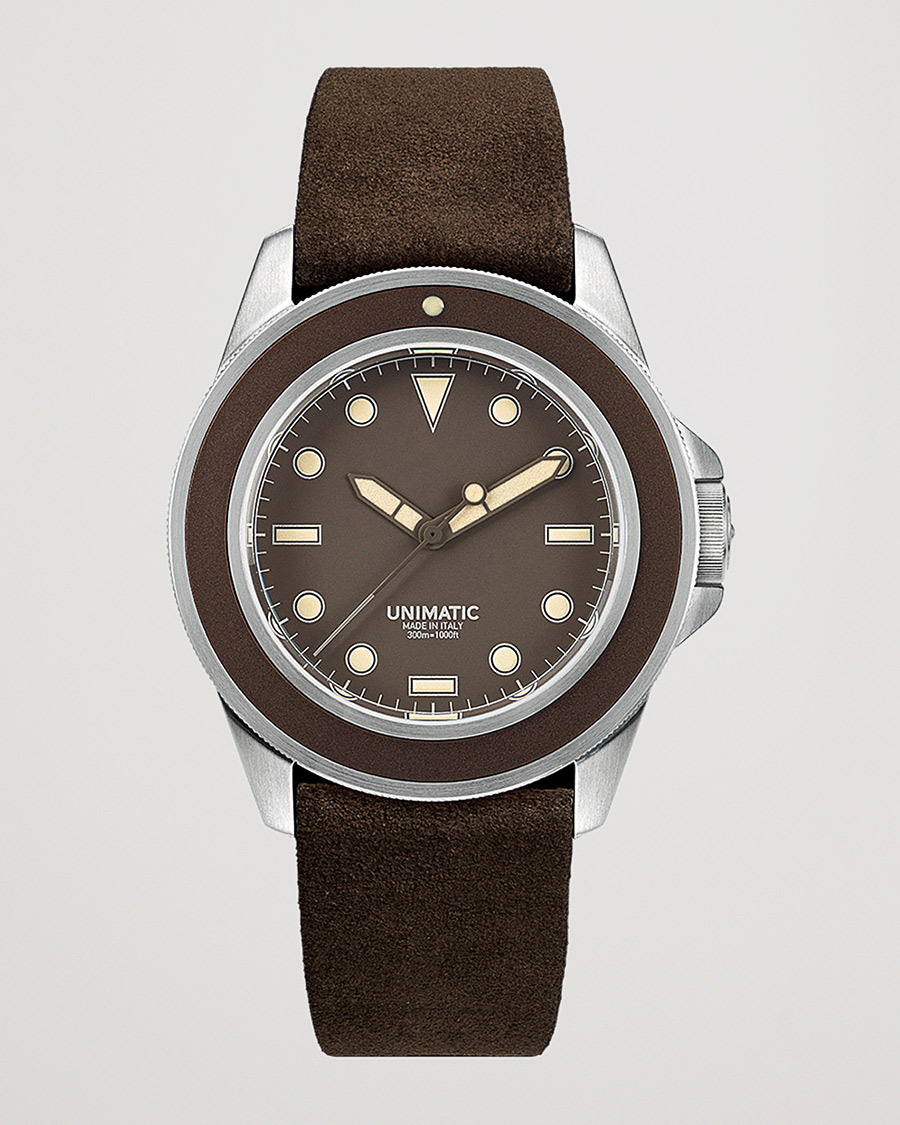 Men | UNIMATIC Modello Uno Divers Watch Mocha Brown | UNIMATIC | Modello Uno Divers Watch Mocha Brown