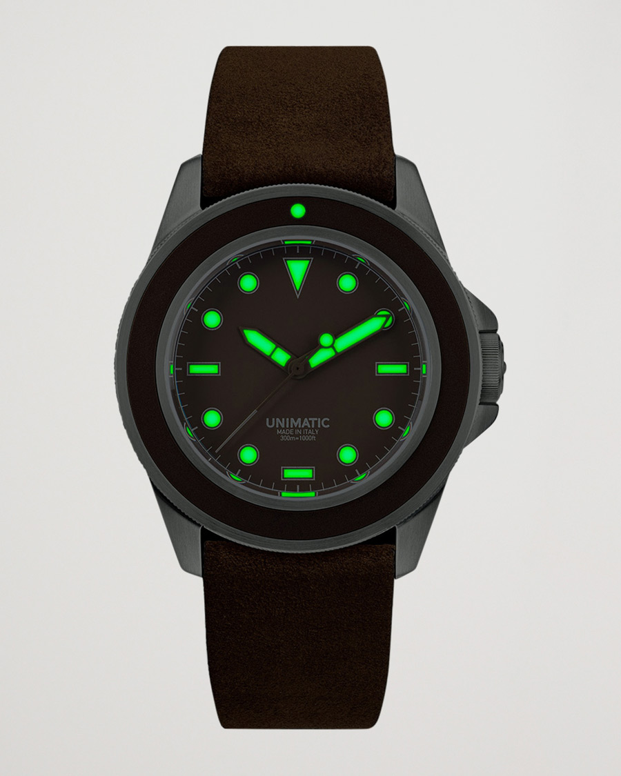 Men | UNIMATIC Modello Uno Divers Watch Mocha Brown | UNIMATIC | Modello Uno Divers Watch Mocha Brown