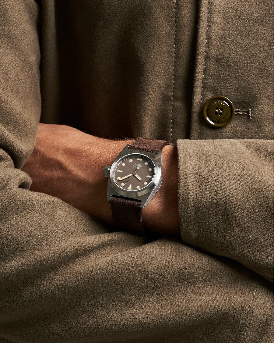 Men | UNIMATIC Modello Due Field Watch Mocha Brown | UNIMATIC | Modello Due Field Watch Mocha Brown