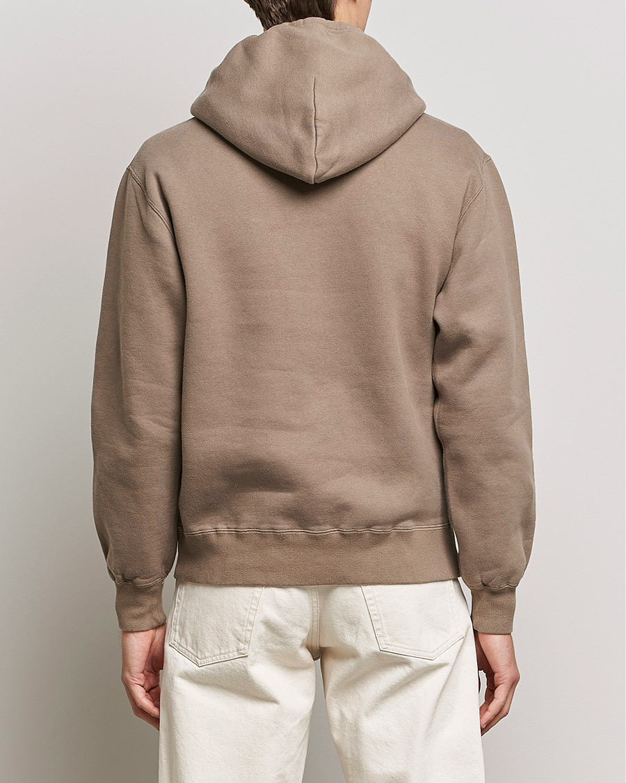 Men | Sweaters & Knitwear | BEAMS PLUS | Pullover Hoodie Khaki