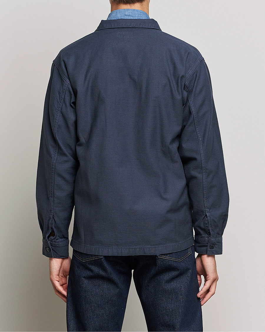 Men | Shirts | Stan Ray | CPO Sateen Overshirt Navy