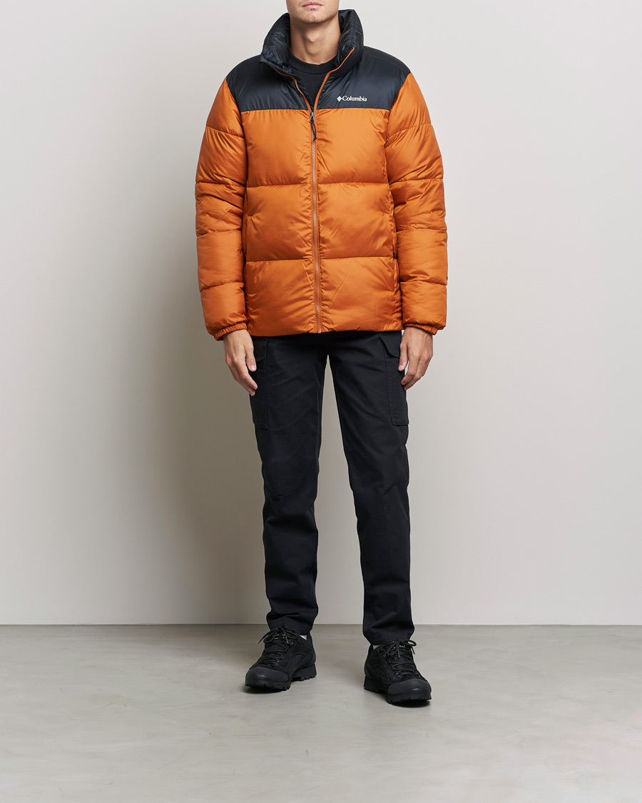 Men | Coats & Jackets | Columbia | M Puffect II Padded Jacket Warm Copper/Black