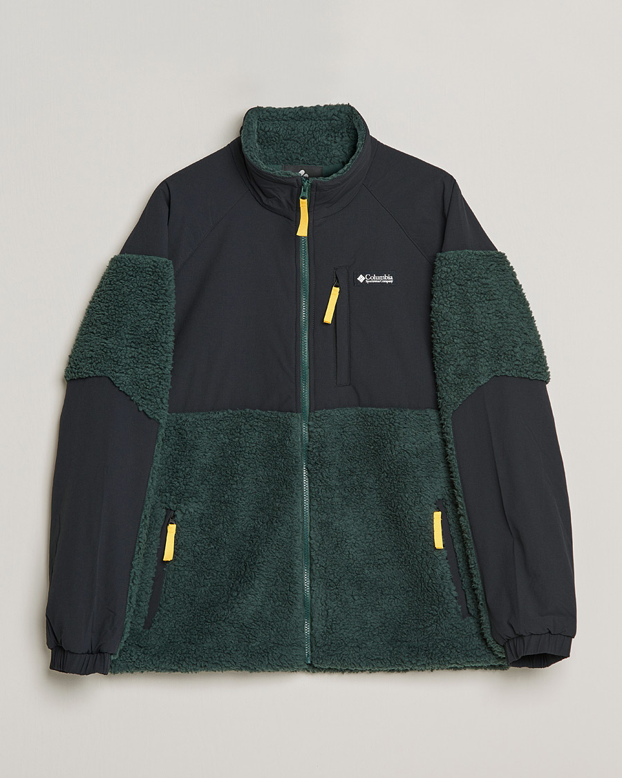 Men | Sweaters & Knitwear | Columbia | Ballistic Ridge Full Zip Fleece Jacket Spruce/Black