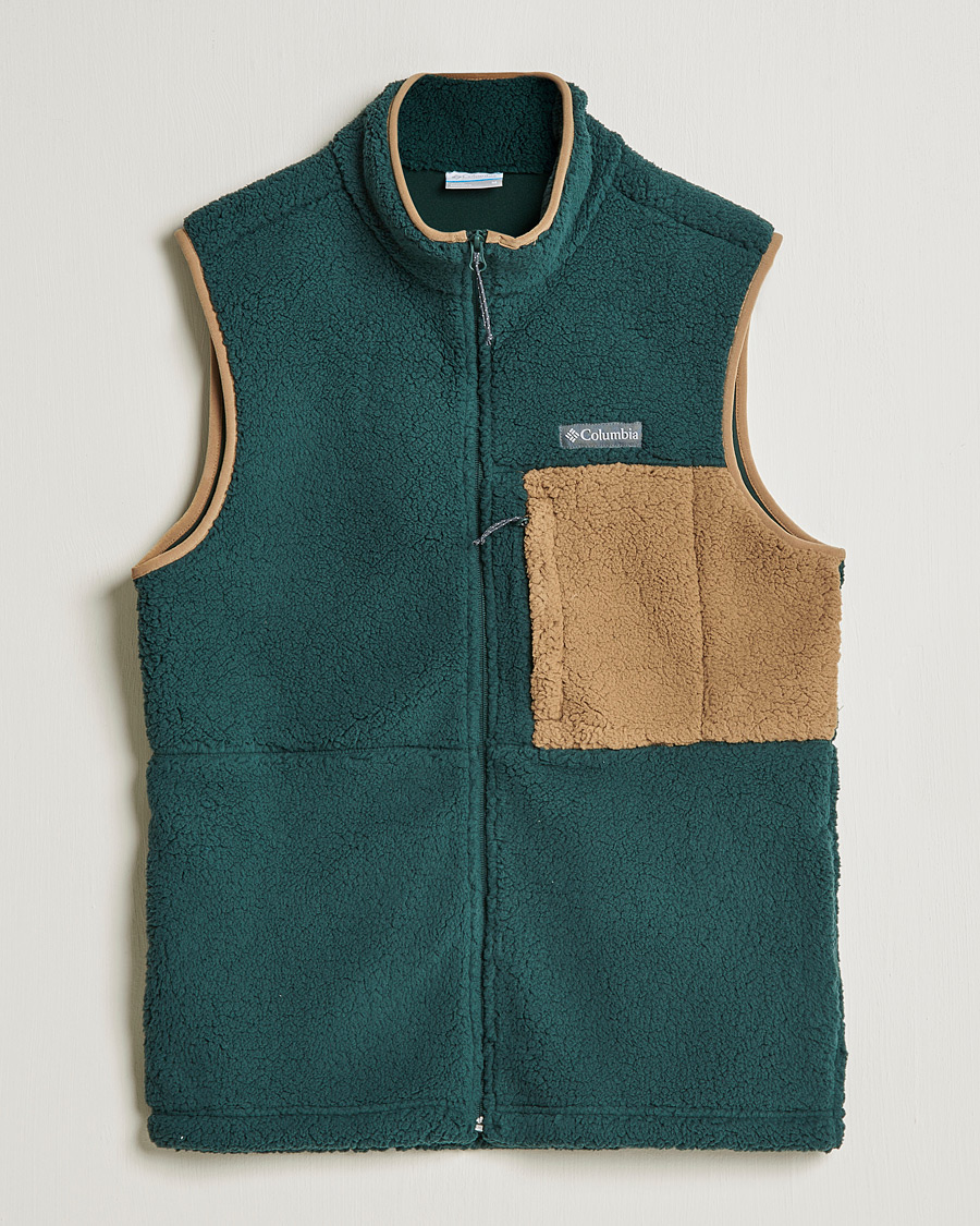 Men | Sweaters & Knitwear | Columbia | Mountainside Heavyweight Vest Spruce