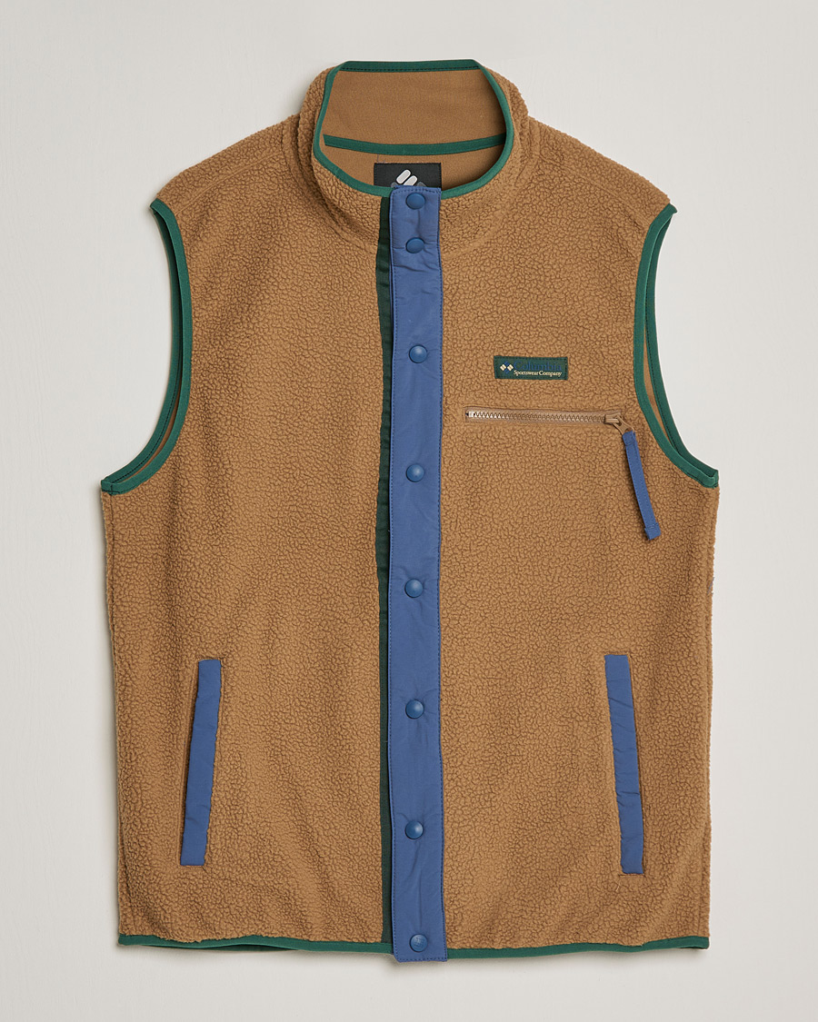 Men | Sweaters & Knitwear | Columbia | Helvetia Fleece Vest Delta