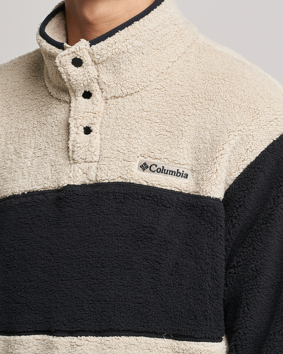 Men | Sweaters & Knitwear | Columbia | Rugged Ridge Sherpa Half Snap Fleece Ancient Fossil