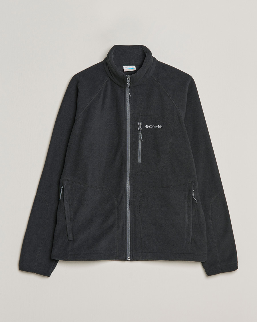 Men | Sweaters & Knitwear | Columbia | Fast Trek II Full Zip Fleece Black