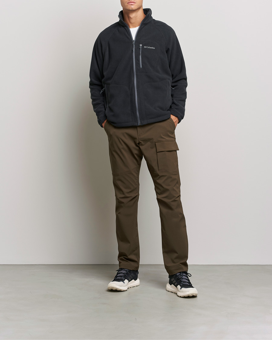 Men | Sweaters & Knitwear | Columbia | Fast Trek II Full Zip Fleece Black