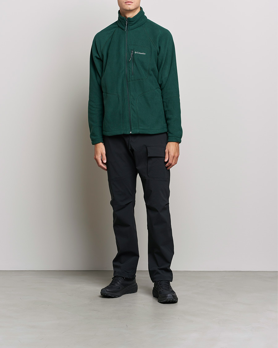 Men | Sweaters & Knitwear | Columbia | Fast Trek II Full Zip Fleece Spruce