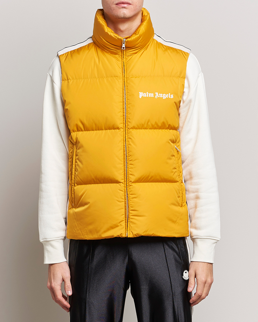 Men | Coats & Jackets | Moncler Genius | 8 Palm Angels Rodman Down Vest Yellow