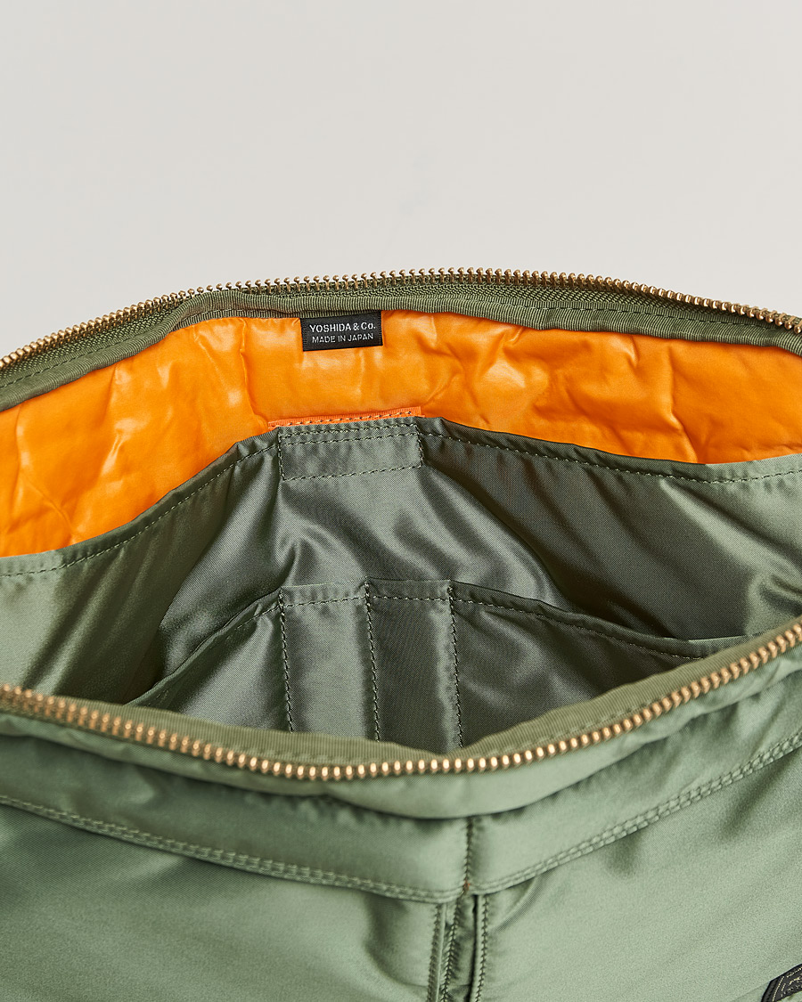 Men | Porter-Yoshida & Co. Tanker Document Case Sage Green | Porter-Yoshida & Co. | Tanker Document Case Sage Green