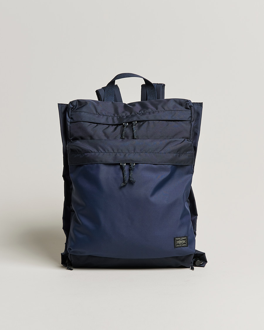 Men | Bags | Porter-Yoshida & Co. | Force Ruck Sack Navy Blue