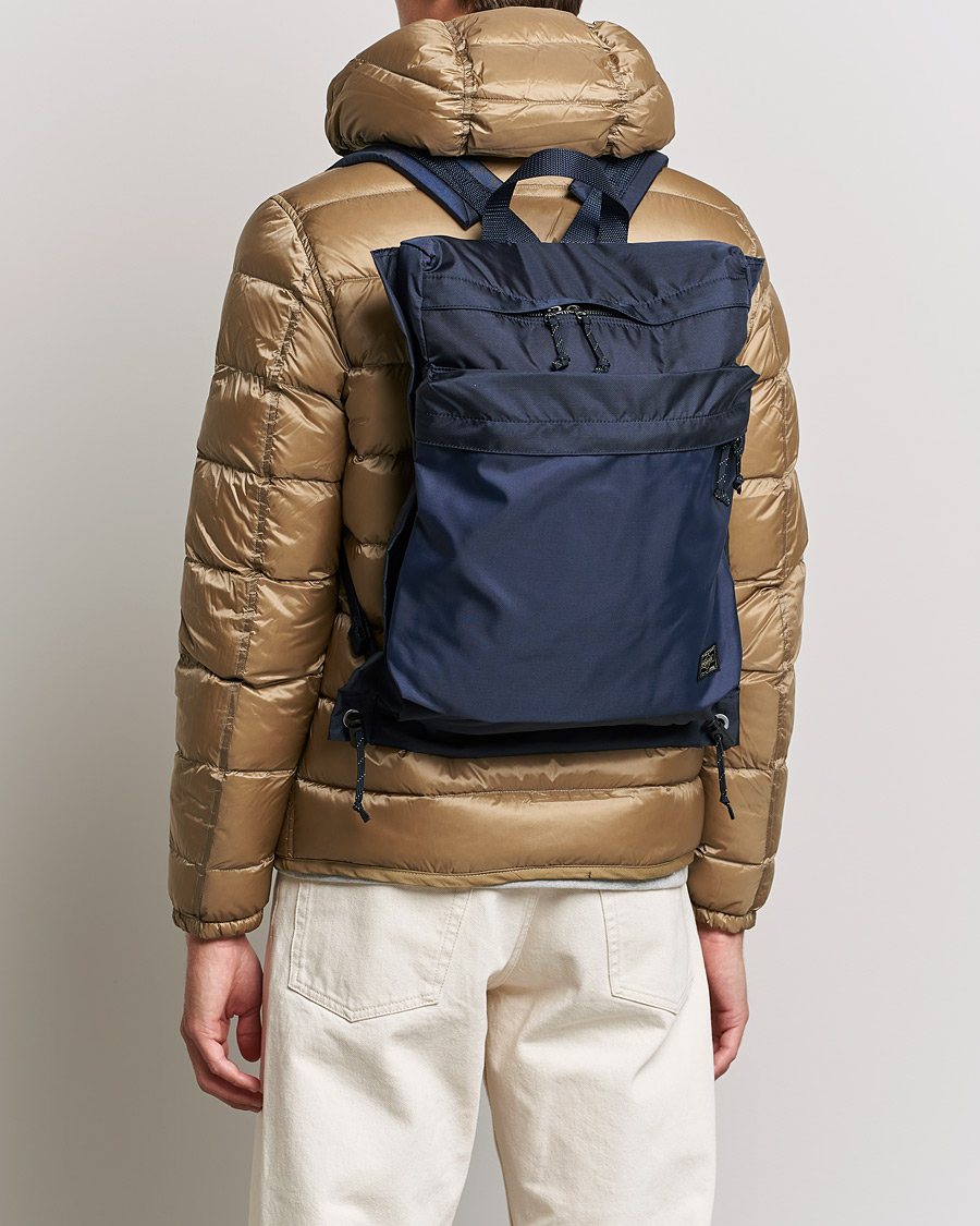 Men | Bags | Porter-Yoshida & Co. | Force Ruck Sack Navy Blue