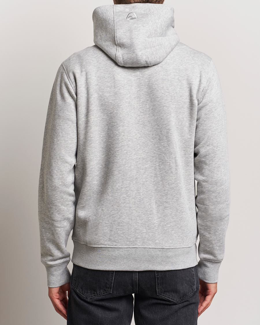 Men | Sweaters & Knitwear | Sail Racing | Bowman Full Zip Hoodie Grey Melange