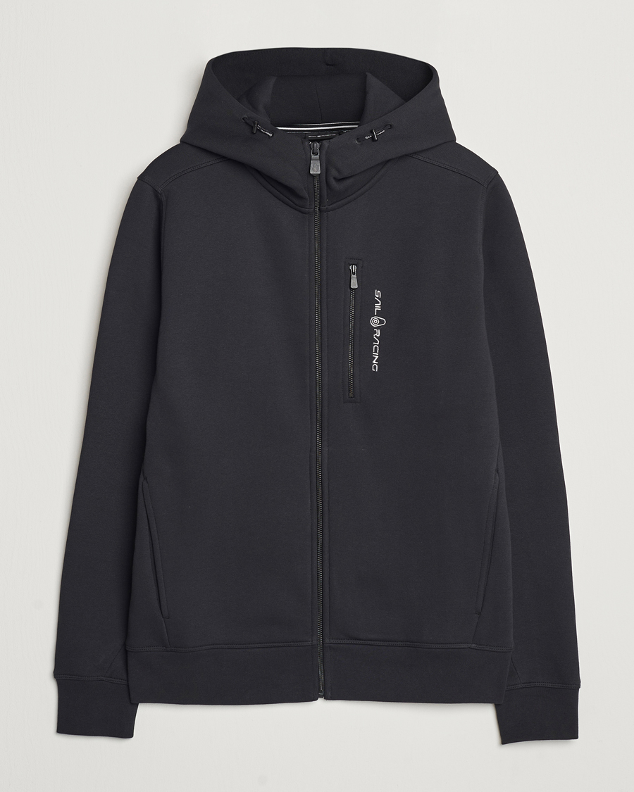 Men | Sweaters & Knitwear | Sail Racing | Bowman Full Zip Hoodie Carbon