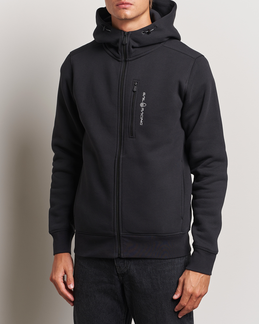 Men | Sweaters & Knitwear | Sail Racing | Bowman Full Zip Hoodie Carbon