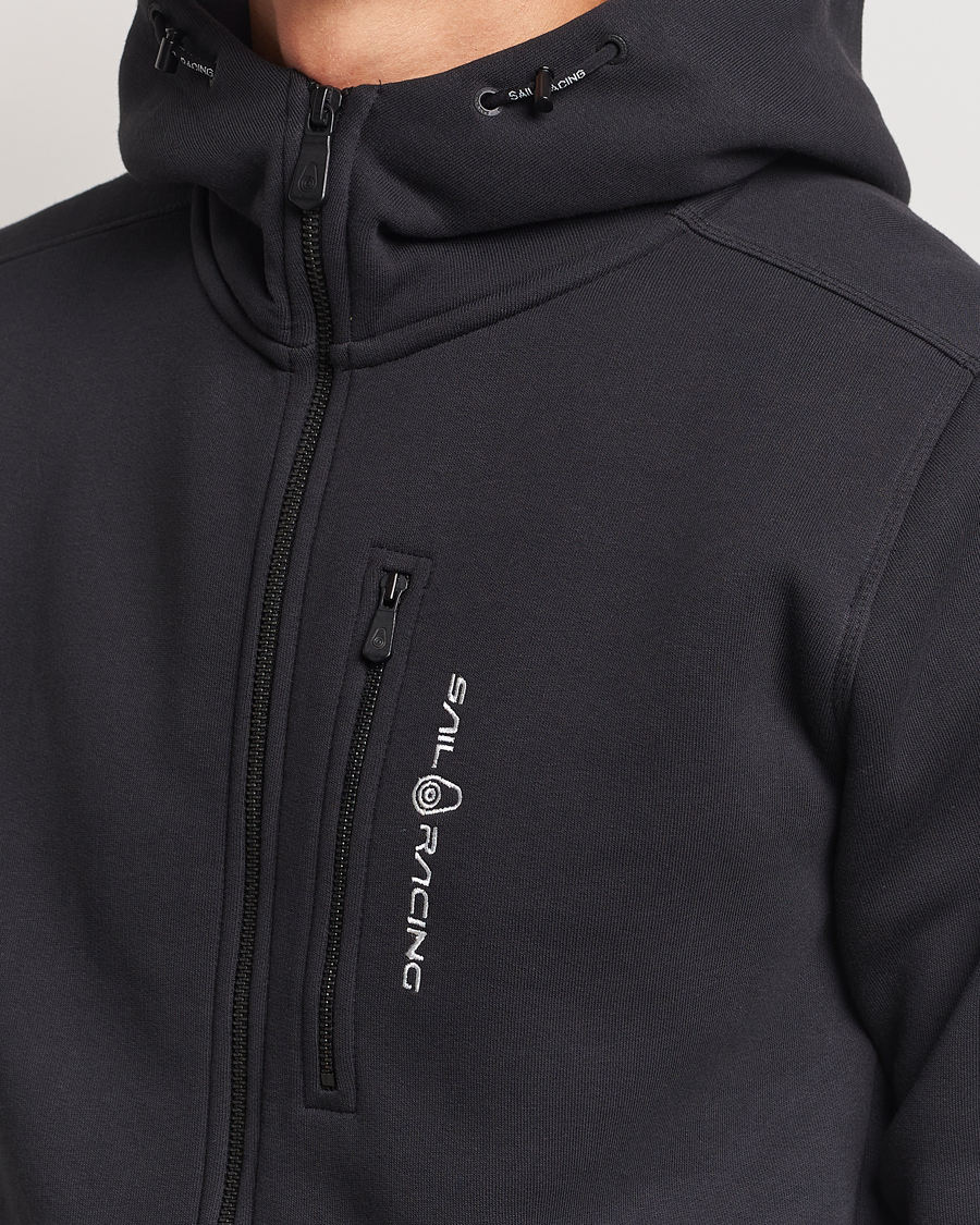 Men | Sweaters & Knitwear | Sail Racing | Bowman Full Zip Hoodie Carbon