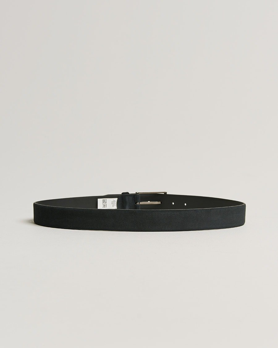 Men | Calindo Suede Belt Dark Blue | BOSS BLACK | Calindo Suede Belt Dark Blue