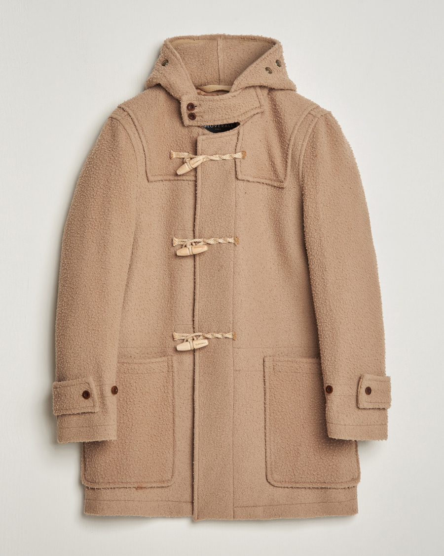 Men | Coats & Jackets | Gloverall | Monty Casentino Wool Duffle Coat Camel