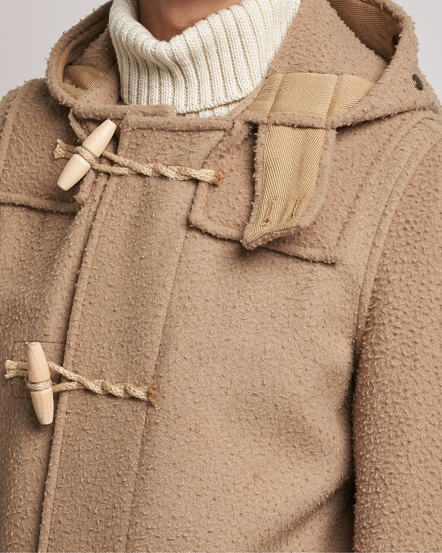 Men | Coats & Jackets | Gloverall | Monty Casentino Wool Duffle Coat Camel