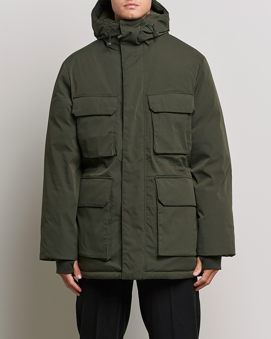 Men | Coats & Jackets | A Day's March | Caraz Puffer Parka Olive