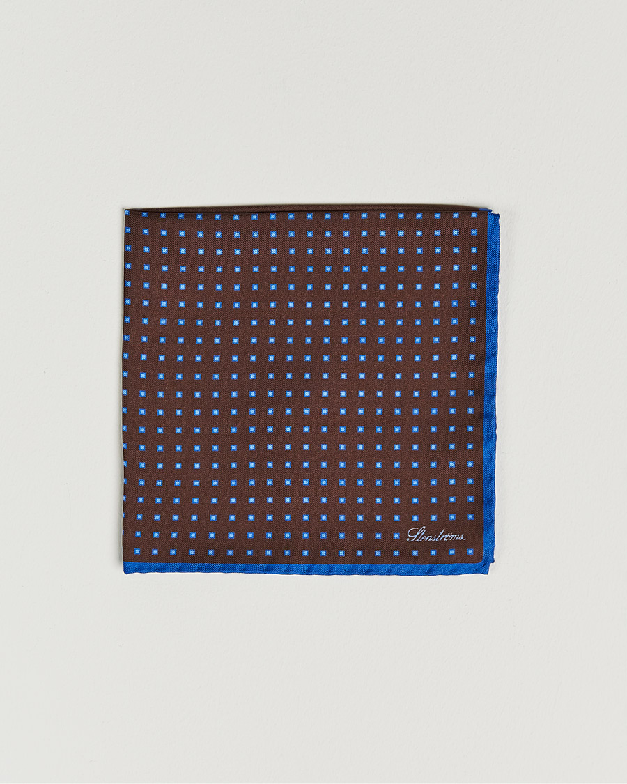 Men | Pocket Squares | Stenströms | Silk Handkerchief Wine