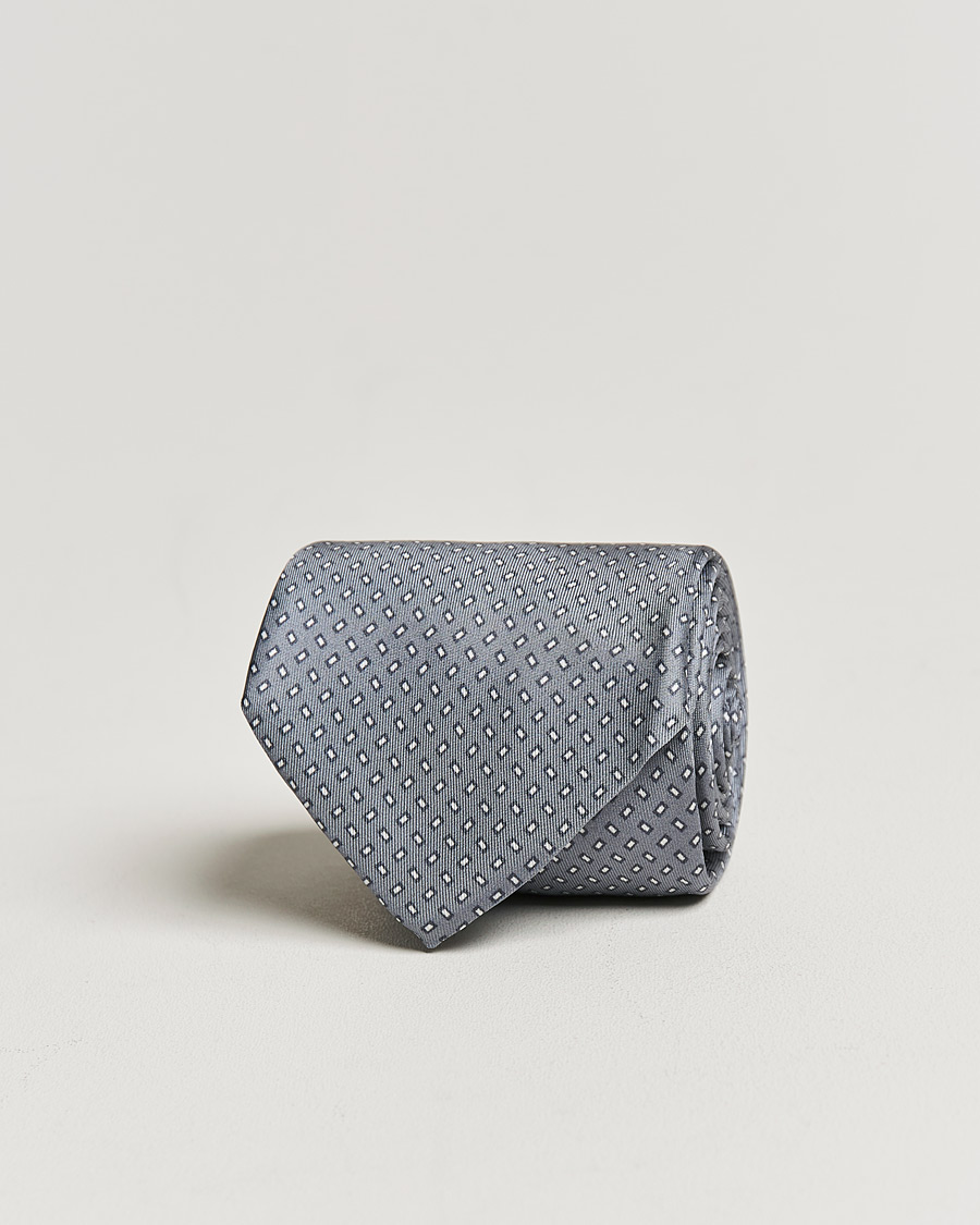Men | Ties | Stenströms | Silk Tie Grey