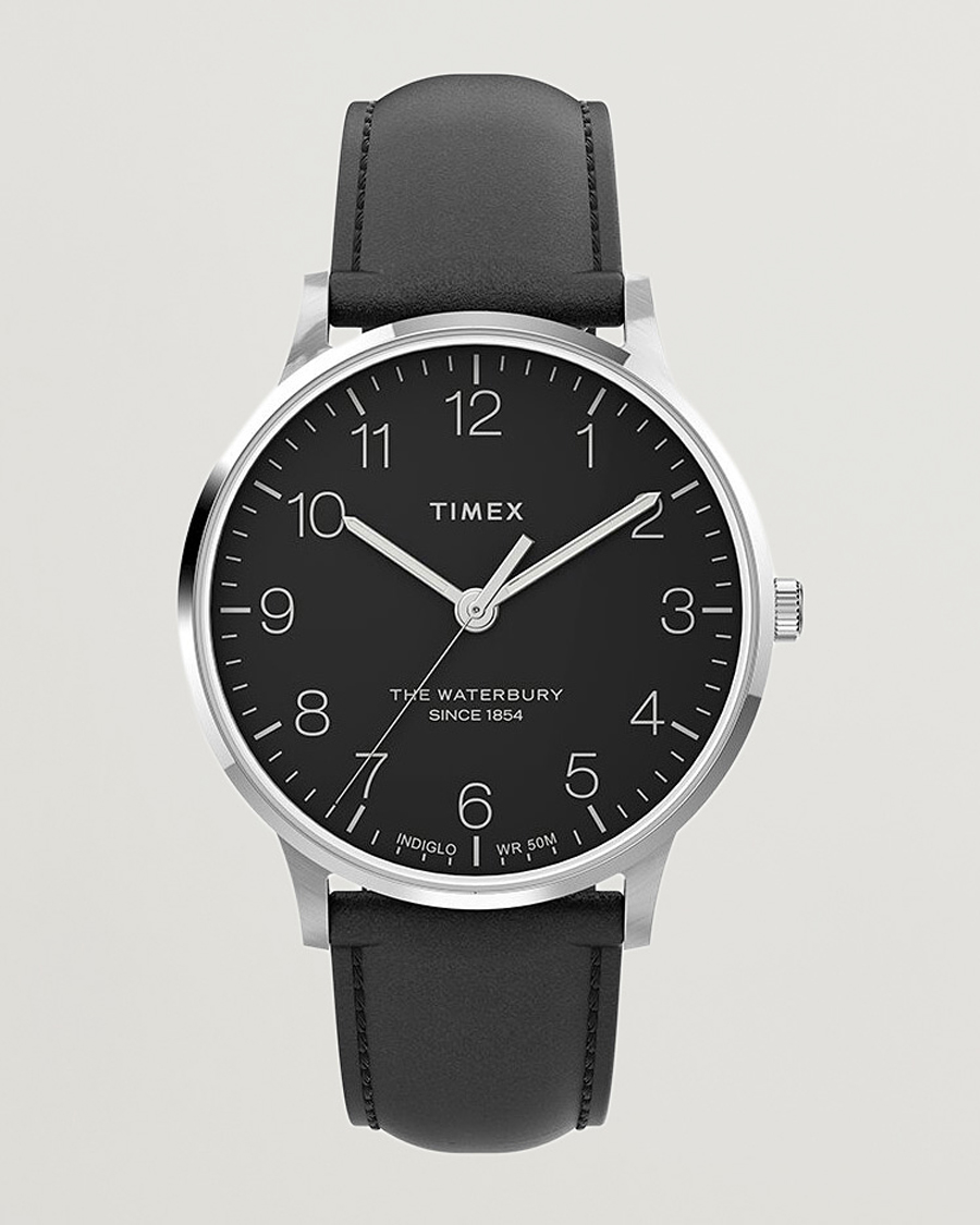 Men | Timex Waterbury Classic 40mm Black Dial | Timex | Waterbury Classic 40mm Black Dial
