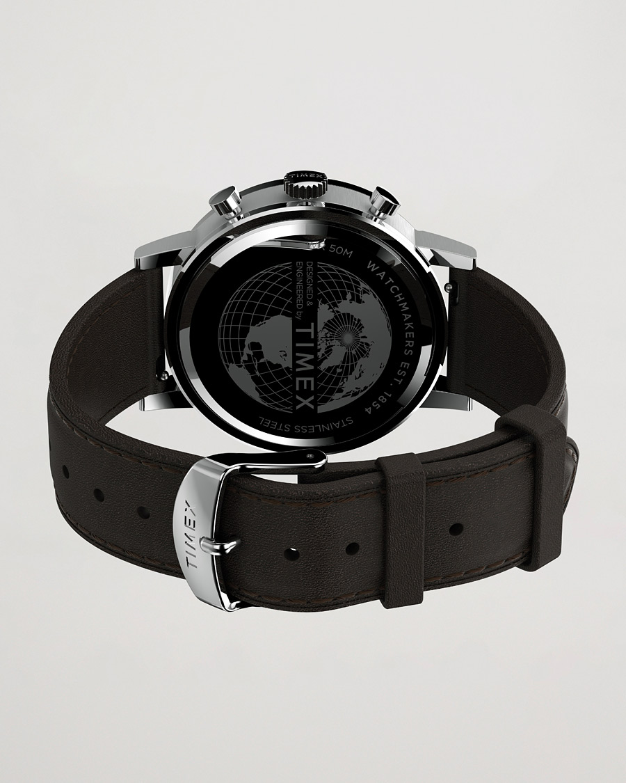 Men | Timex Midtown Chronograph 40mm White Dial | Timex | Midtown Chronograph 40mm White Dial