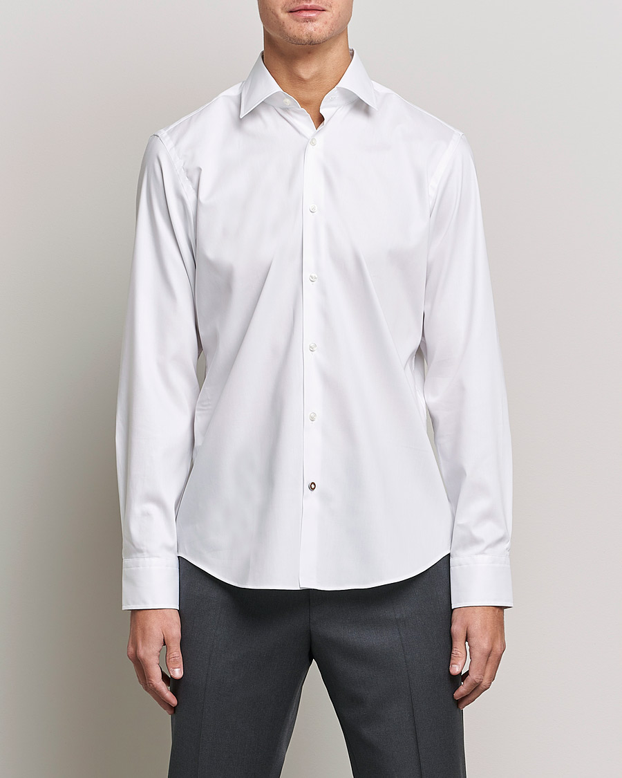 Men | Shirts | BOSS BLACK | Joe Regular Fit Shirt White