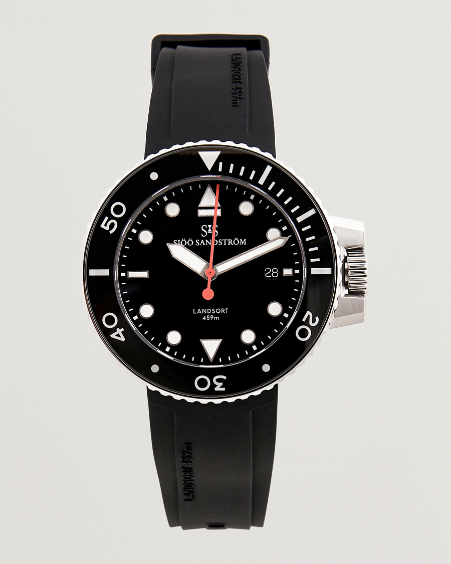 Men | Watch winders & boxes | Sjöö Sandström | Landsort 459m Black