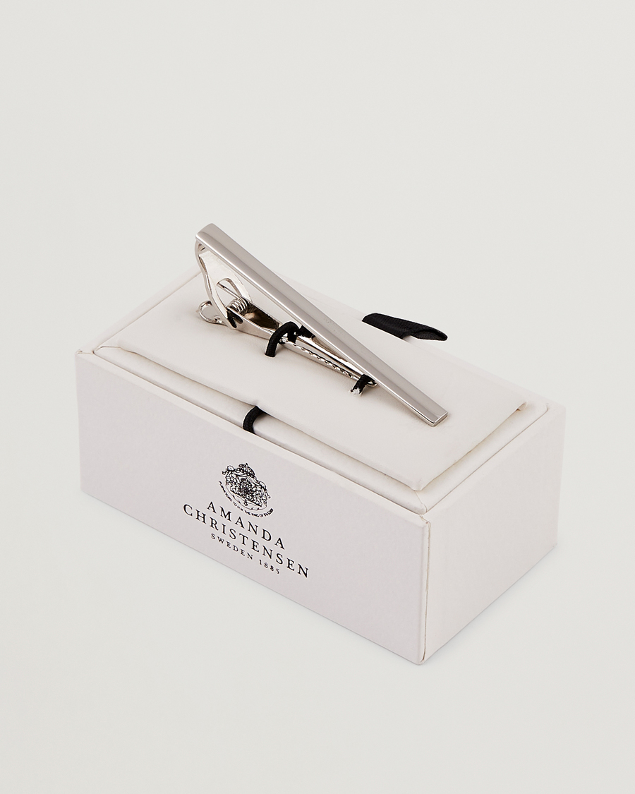 Men | Ties | Amanda Christensen | Tie Clip Silver