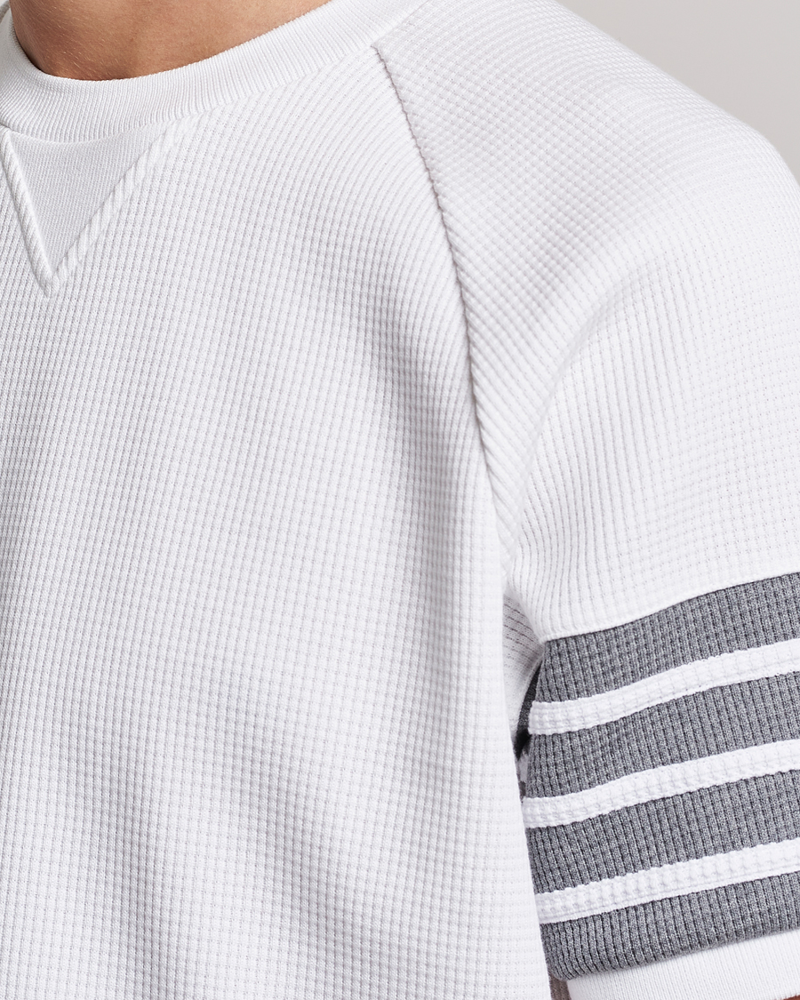 Men | T-Shirts | Thom Browne | Short Sleeve Sweatshirt White