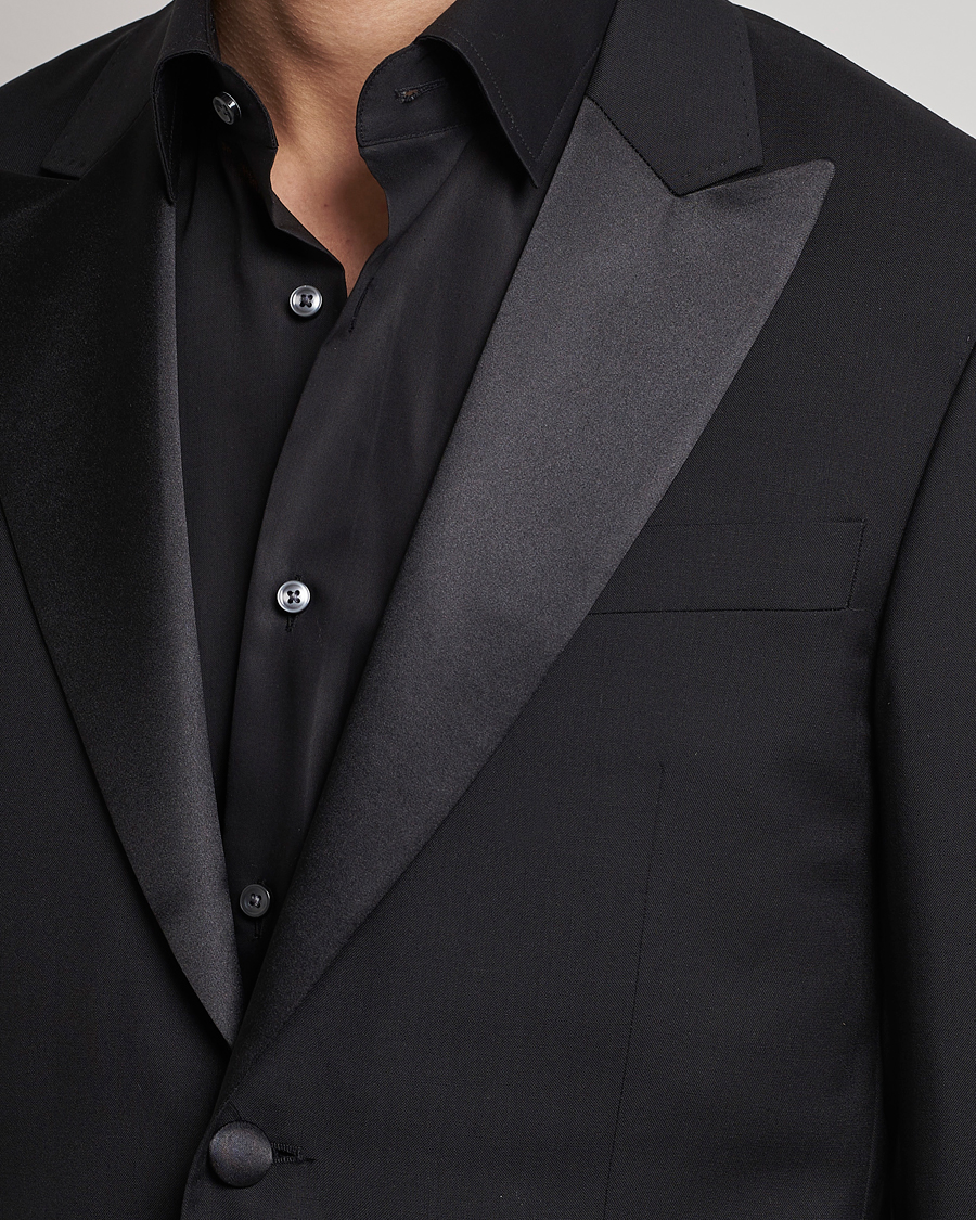 Men | Blazers | Tiger of Sweden | Justin Tuxedo Blazer Black