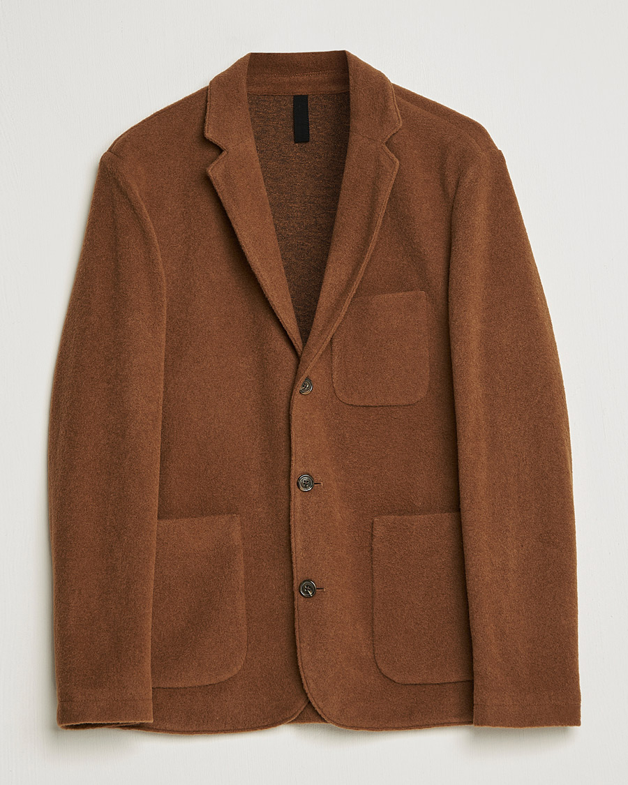 Men | Blazers | J.Lindeberg | Carlton Wool Cardigan Blazer Chipmunk