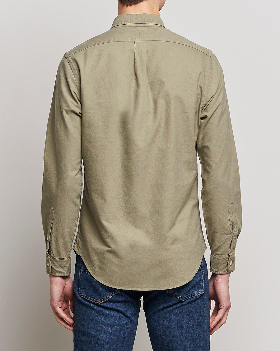 Men | Shirts | Polo Ralph Lauren | Slim Fit Oxford Shirt Sage Green