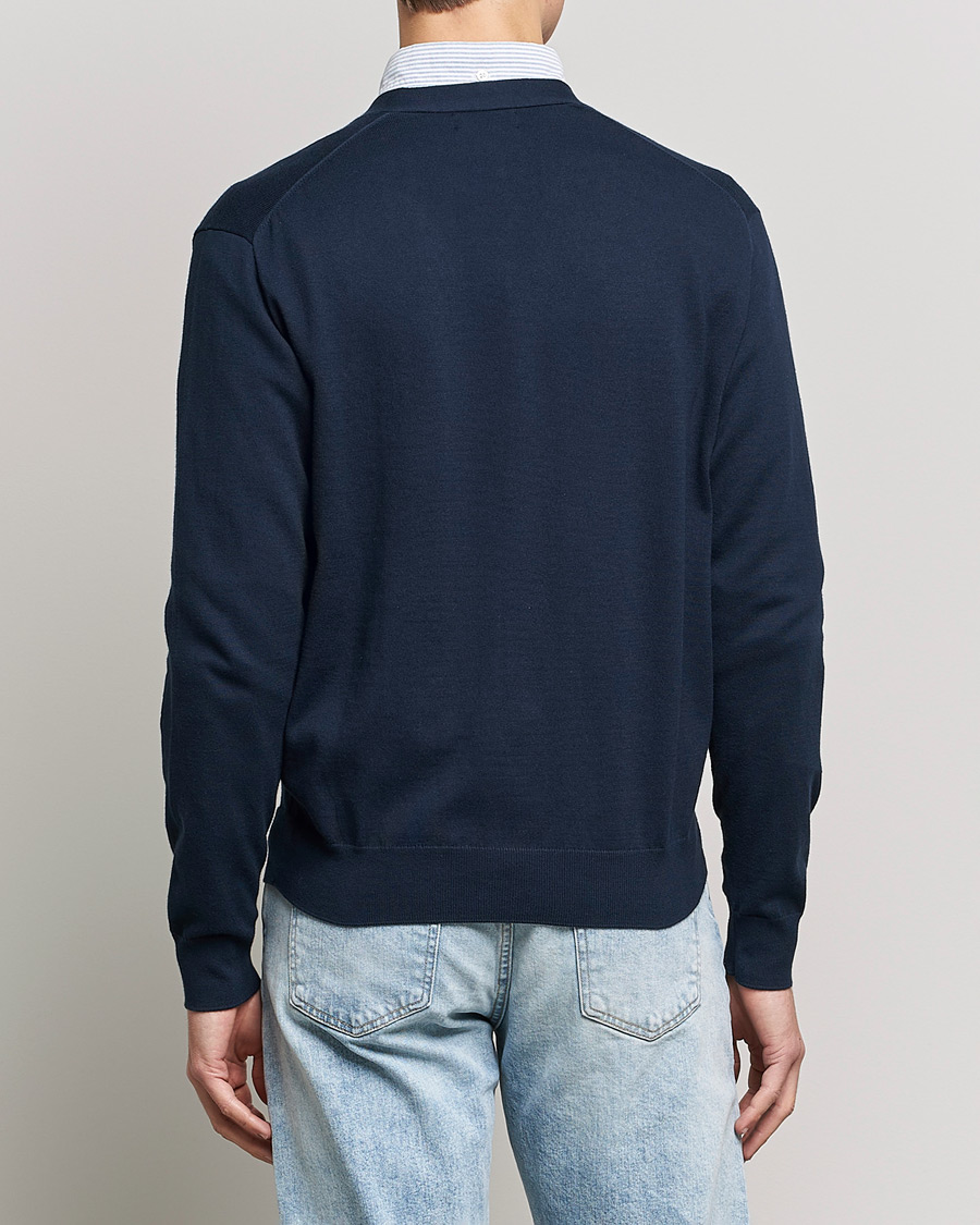 Men | Sweaters & Knitwear | Polo Ralph Lauren | Cotton Cardigan Hunter Navy