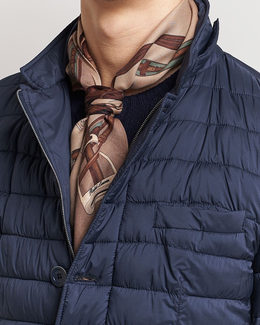 Men | Ralph Lauren Purple Label Equestrian Cashmere Neckerchief Beige | Ralph Lauren Purple Label | Equestrian Cashmere Neckerchief Beige