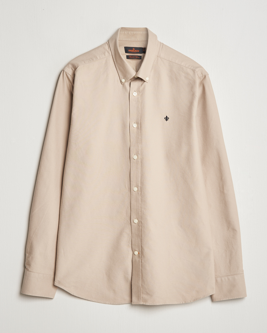 Men | Shirts | Morris | Douglas Oxford Shirt Khaki