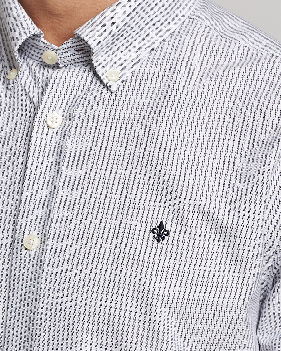Men | Shirts | Morris | Douglas Striped Oxford Blue