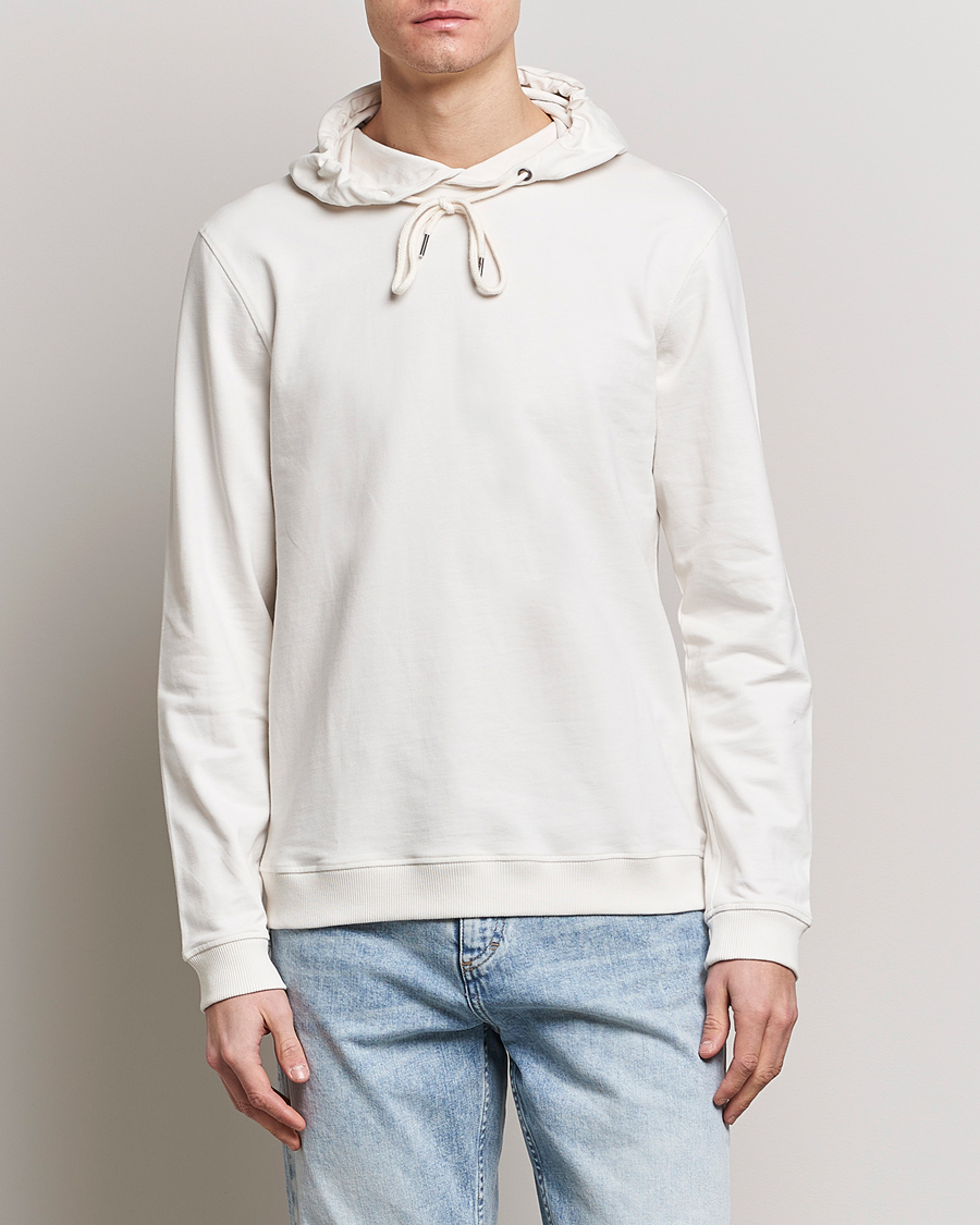 Men | Sweaters & Knitwear | Bread & Boxers | Loungwear Hoodie Ivory