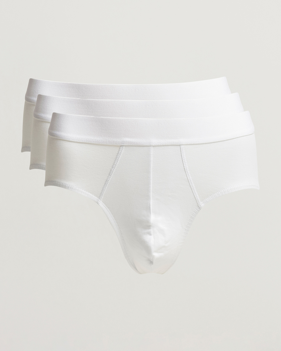 Men | Underwear & Socks | Bread & Boxers | 3-Pack Brief White 3