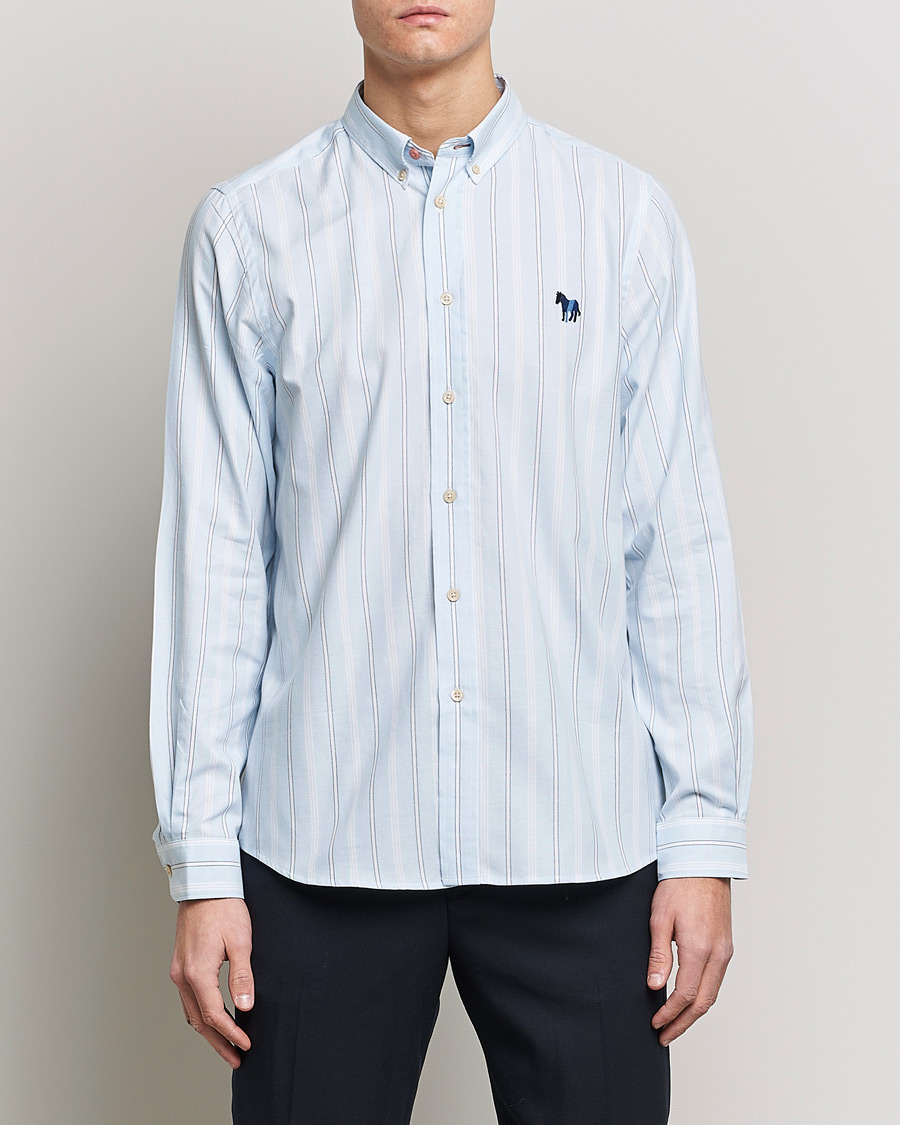Men | Shirts | PS Paul Smith | Cotton Regular Fit Shirt Blue