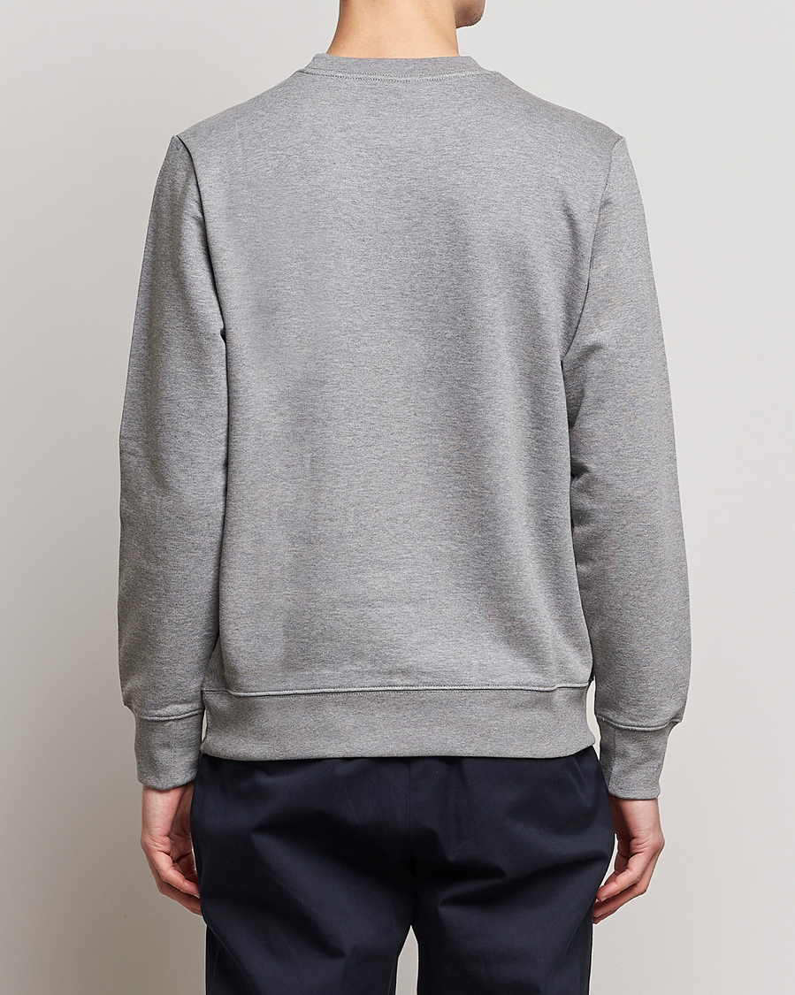 Men | Sweaters & Knitwear | PS Paul Smith | Zebra Organic Cotton Sweatshirt Grey Melange