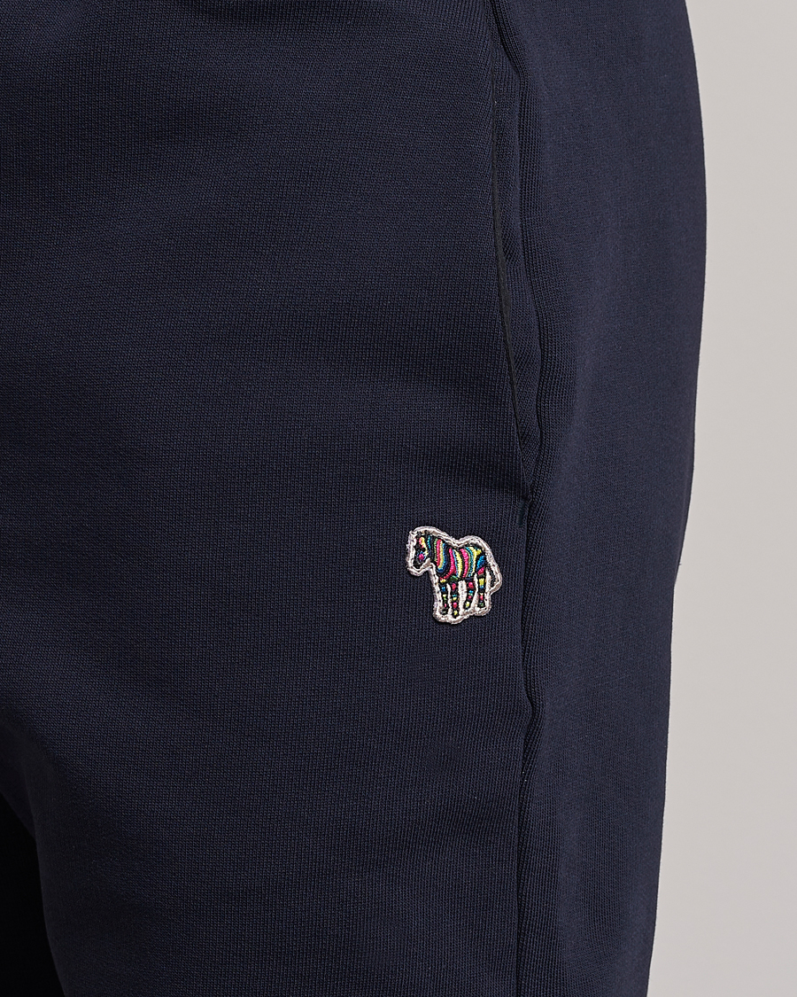 Men | Trousers | PS Paul Smith | Zebra Organic Cotton Sweatpants Navy