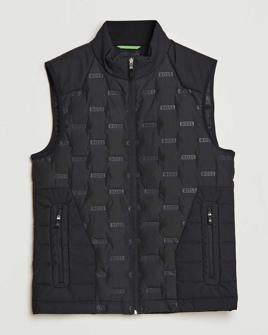 Men | Coats & Jackets | BOSS GREEN | Hellion Vest Black